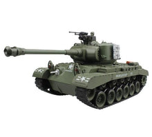 RC Tank US M26 15 Channel 1/20 Pershing Snow Leopard Main Battle Tank Model With Shoot Bullet Hobby Toys