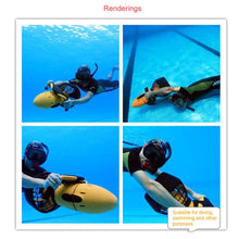 Waterproof 300W Electric 4.5-5.5km/h High Speed Underwater Sea 30m Scooter Dual Speed Propeller Drving Pool RC Submarine Toy