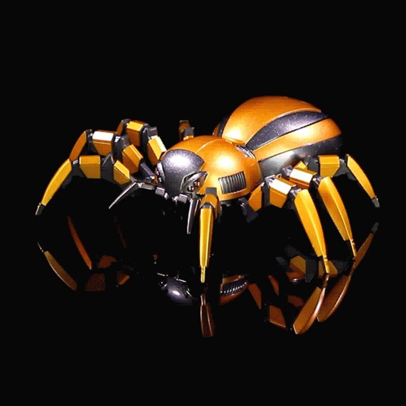 FK502A Lifelike 4CH Remote Control Mechanical Spider Cool LED Lights on Eyes Sounds Toy for Kids