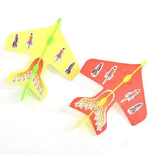 child Puzzle Emitting catapult aircraft DIY Flying Toys