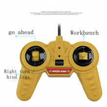 4Ch Simulation Rc Excavator Toys With Music And Light Children'S Boys Rc Truck Toys Gifts Rc Engineering Car Tractor Toy