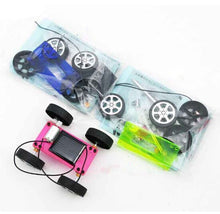 Assembly Mini Solar Powered Toy DIY Car Kit Children Gift Educational Puzzle IQ Gadget Hobby Robot Newest 8x6.8x3.2 cm