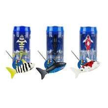 Mini Coke Can RC Boat Shark Shape Boat RC Toy 3CH 27/40Mhz Radio Electronic Remote Control Toys for Children Kids Christmas Gift