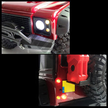 INJORA TRX4 RC Car Front Rear LED Lights Lamp Group for 1/10 RC Crawler Traxxas TRX-4 Defender