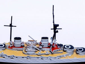 Eaglemoss world ships 1916 1/1100 German battle cruiser Alloy simulation warships