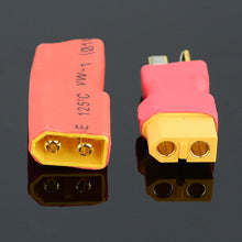 1pcs T Male Plug to XT60 Male / T Female Plug to XT60 Female Adapter For RC Helicopter Quadcopter LiPo Battery Plug Connector