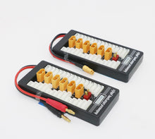 1pcs HotRc High Quality 2S-6S XT60 Plug Parallel Charging Board Para Board XT60 Plug 4.0MM Bananer for Imax B6 B6AC B8 6 in 1