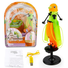 Hand Induction Infrared Parrot Toys Funny Animal Toys With Flash Light And Music for Kids Hand Flying Birthday Holiday Toys