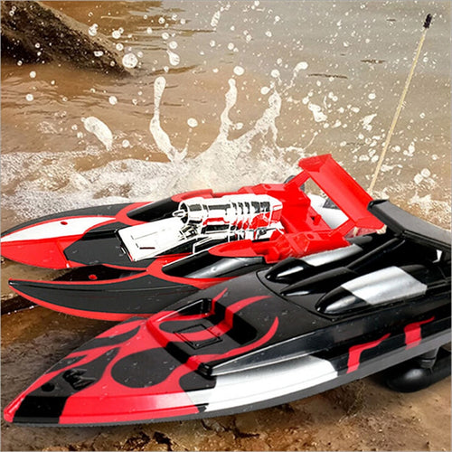 Radio Remote Control Twin Motor High Speed Boat RC Racing Outdoor Red/Green/Blue/Black Color New Arrival