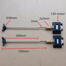 2set/lot Double Motors RC Boat parts Drive Set 130 Motor+Motor Seat+Copper Coupling+15CM Shaft+Propellers Kit For DIY Model Ship