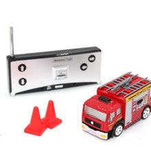 RC Car 1:58 mini remote control fire truck fireman toy car model oil tanker toy boy car car children education toy gift 2 types