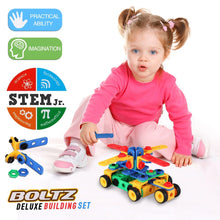 DIY Building Kit STEM Educational Engineering Assembly Toy Screwing Blocks Building Construction Toys Creative Fun Gift for Kids