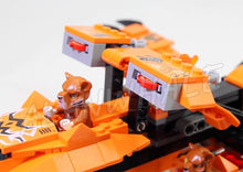 711pcs Tiger's Mobile Command amazing Walking Tank 10357 Model Building Blocks Assemble Toys Gifts For Boys Compatible with Lego