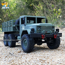 WPL B16 B-16 1:16 RC Truck WPL RC Crawler Car 6WD 2.4G Mini Off-Road Remote Control Car 15km/H Top Speed Mini RC Monster Truck