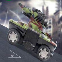 Amphibious Tank Four-Wheel Drive Remote Control Electric Bomb Water Spray Charging Remote Control Car for Boy