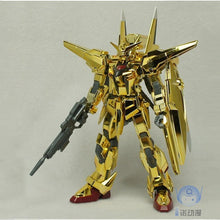 Original Japaness Gundam Model HG 1/144 00WASHI AKATSUKI SEED DESTINY GOLDEN GUNDAM Mobile Suit Kids Toys