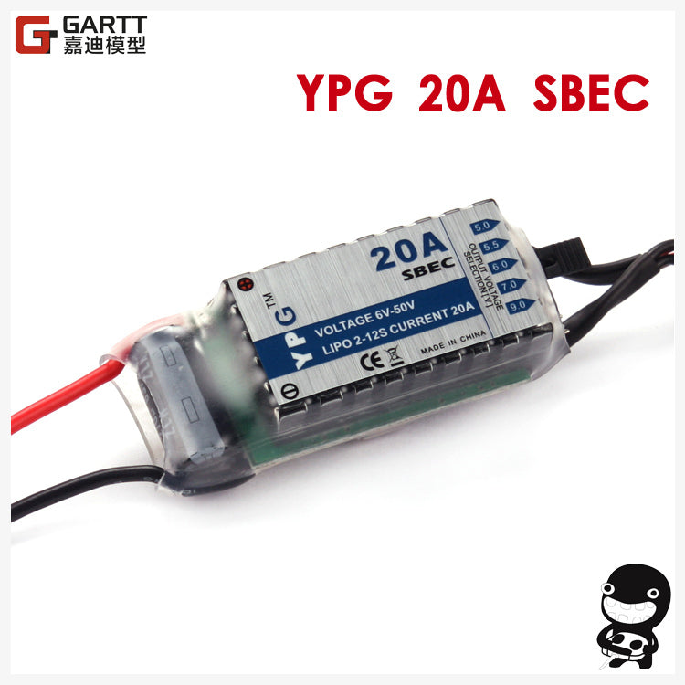 Freeshipping YPG 20A HV SBEC High Quality For RC model airplane No programming required