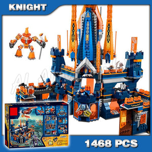 1468pcs Knights Knighton Castle Model Building Blocks 10706 Assemble Bricks Children Toys Games Nexus Compatible with Lego
