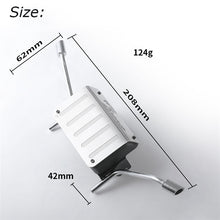 Metal Simulation Fuel Tank For Dj Traxxas Trx-4 Trx4 Exhaust Pipe Djc-9158 For Land Rover Rc Car Modification Parts