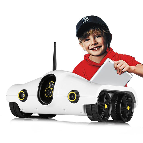 RC Tank 0.3MP FPV Camera Infrared Night Vision Light Control Recording G-sensor Control Night Vision Tank