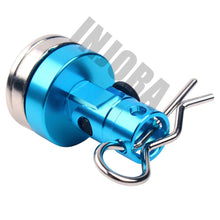 INJORA 4PCS Metal Magnetic Stealth Invisible Body Post Mount with R Clips Pin for 1:10 RC Car Axial SCX10 HSP Tamiya Redcat