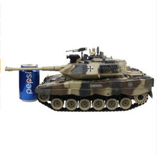 RC Tank Tactical Vehicle Main Battle Military 15 CH 1/20 Recoil Effect Tank with Shoot bullets Model Electronic Hobby Toys