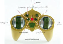 2017 new Tank world Remote battle tank 9995 44cm large size Track charging remote control vehicle car model Parent-child toy