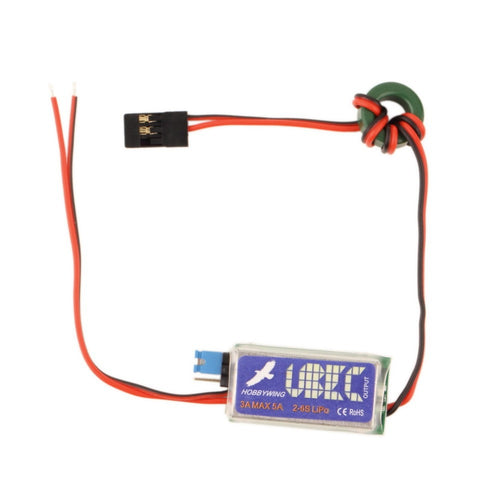 Hot 5V / 6V HOBBYWING RC UBEC 3A Max 5A Lowest RF Noise BEC Full Shielding Antijamming Switching Regulator New Sale