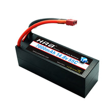 HRB Lipo 7.4V 11.1V 14.8V 2S 3S 4S 2P Battery 7.4V 7000mah 55C T DEAN XT60 MAX 110C Hard Case for RC 1/10 Scale Trx Stampede Car