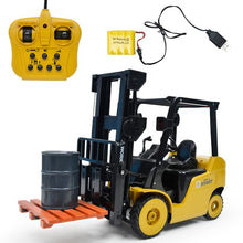 Big size 1:8 11CH RC Forklift Truck Crane RTR Engineer Vehicle Toys Kids remote control car Toy