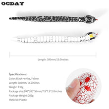 OCDAY RC Remote Control Snake And Egg Rattlesnake Animal Trick Terrifying Mischief Toys for Children Funny Novelty Gift New Hot