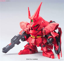 Original SD Gundam Model Cute MSN-04 SAZABI DESTROY MODE Mobile Suit Kids Toy