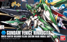 Bandai Gundam Model HG 1/144 WING ZERO 0 FENICE RINASCITA GUNDAM NT Mobile Suit Kids Toys