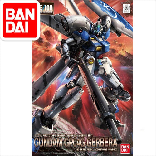 Japaness Bandai Original MG 1/100 Gundam GP04 GERBERA Unchained Mobile Suit Kids Toys