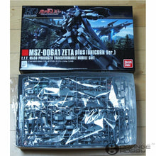 OHS Bandai HGUC 182 1/144 MSZ-006A1 Zeta Plus Unicorn Ver Mobile Suit Assembly Model Kits