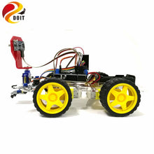 New WiFi Control Avoidance Tracking Smart Robot Car Chassis Kit Speed Encoder Battery Box 4WD Ultrasonic Module For Arduino Kit