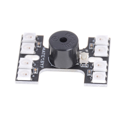 1Set Matek LED Tail Light WS2812B With Loud Buzzer Dual Modes For FPV Racer Multicopters