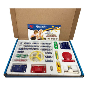 Brand New 199 Kinds Compound Mode Switch Circuits Electronics Block Kit Electric Educational Assembling Toys for Kids