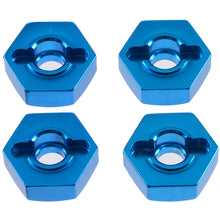 4Pcs 12mm Aluminum Wheel Hex Nut With Pins Drive Hubs 4P HSP 102042 1/10 Upgrade Parts For 4WD RC Car Himoto