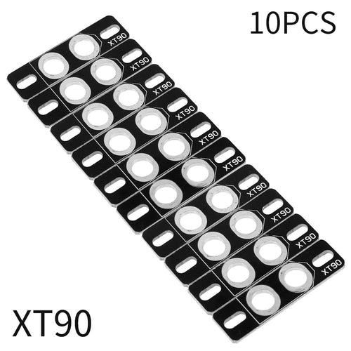 10x XT30 XT60 XT90 PCB Welding Board Plate Fixed Seat Connector Holder PCB for DIY FPV Multicopter Racing Drone 250 F19121-10/3