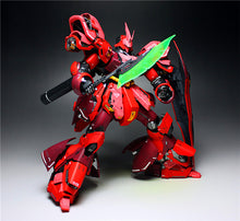 Japaness Bandai Original Gundam Model MG 1/100 SAZABI NEO ZEON MSN-04 Ver.Ka Model Robot Unchained Mobile Suit Kids Toys