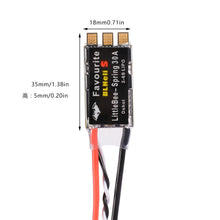 1/ 2/ 4 / 8 pcs Original FVT LITTLEBEE BLlheli-s SPRING 30A ESC 2-6S Supports Mulitshot DSHOT Oneshot42 OneShot125 Multicopter