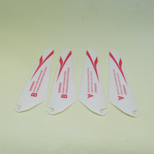 Free Shipping 4pcs=2A+2B 9cm 90mm Length 2.8mm hole Main blades Props Propellers For R/C Helicopter Model Toys Spare Parts