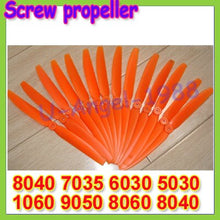 10pc/lot GWS Screw Propeller PROP 5pk DD Flyer 10X6 C BS1V EP-1060 9050 8060 8040 7035 6030 5030