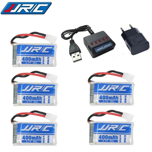 Lipo Battery 3.7v 400mAh 30C for JJRC H31 / JJRC H43hw Drone Li-Battery JJRC H31 Lipo Battery + ( 5in1 ) cable charger 3/4/5pcs