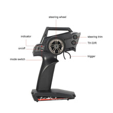 2.4G 2CH Transmitter Remote Control Radio Spare Parts for RC Car 1/12 Wltoys 12428/12423 4WD Crawler Right Hand Mode