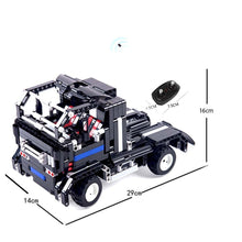 DIY puzzle assembly remote control car toy 8008 electric childrren building block educational parent-child interactio toy model