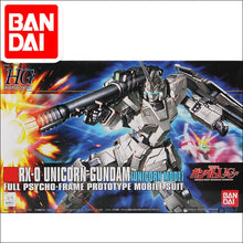 Original Gundam Model RX-0 FULL UNICORN GUNDAM 01 Unicorn Mode Freedom Destroy Armor Unchained Mobile Suit Kids Toys With Holder