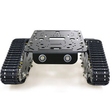 TS300 Shock Absorption Robot Tank Chassis RC Tank Model Tracked Car With Dual DC 12V Motor+Plastic Tracks+Suspension Parts