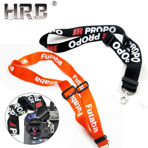 Adjustable Lanyard Strap RC Parts For JR PRO Propo Remote Controller Transmitter FPV For Futaba Orange Black Neck Belts 14cm Hot